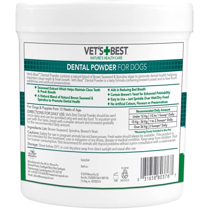 Vet's Best Fusiki Odontiki Skoni ga Skulous 90gr
